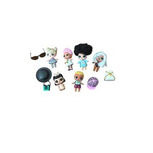 LOL Surprise Dolls Lot 7 Figures Accessories Kids Toys Collection